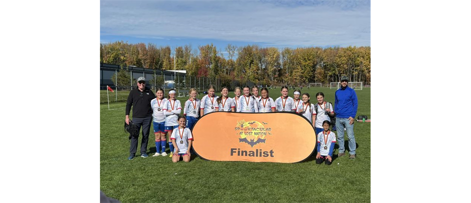2024 FALL SPOOKTACULAR TOURNAMENT U13 FINALIST