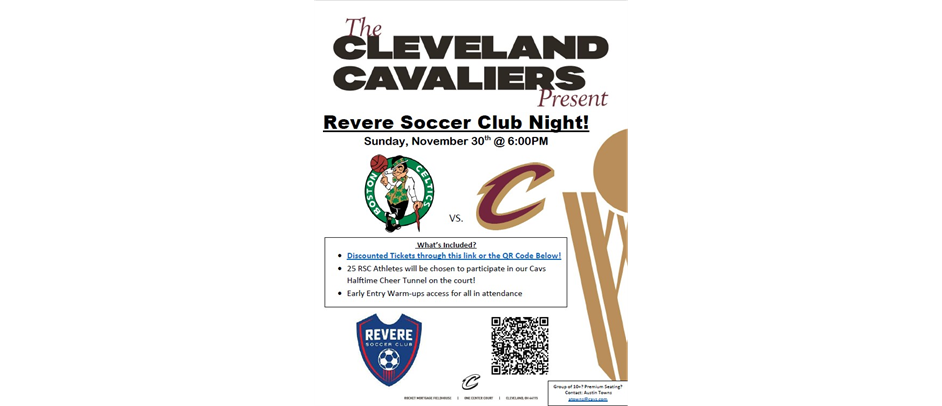 2025 Revere Soccer Club Night!